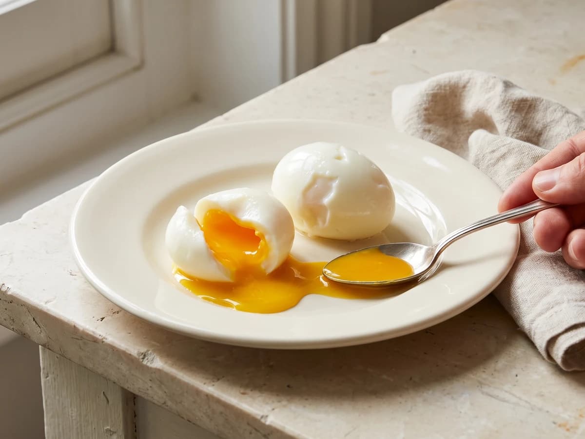 The Cooking of Soft-boiled Eggs - Chef Juliette