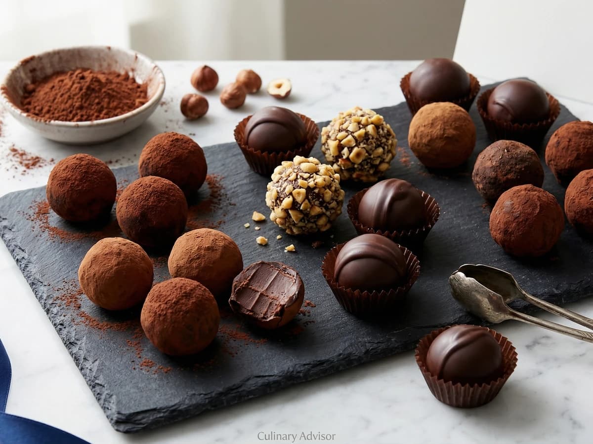 Classic Chocolate Truffles - Chef Dean