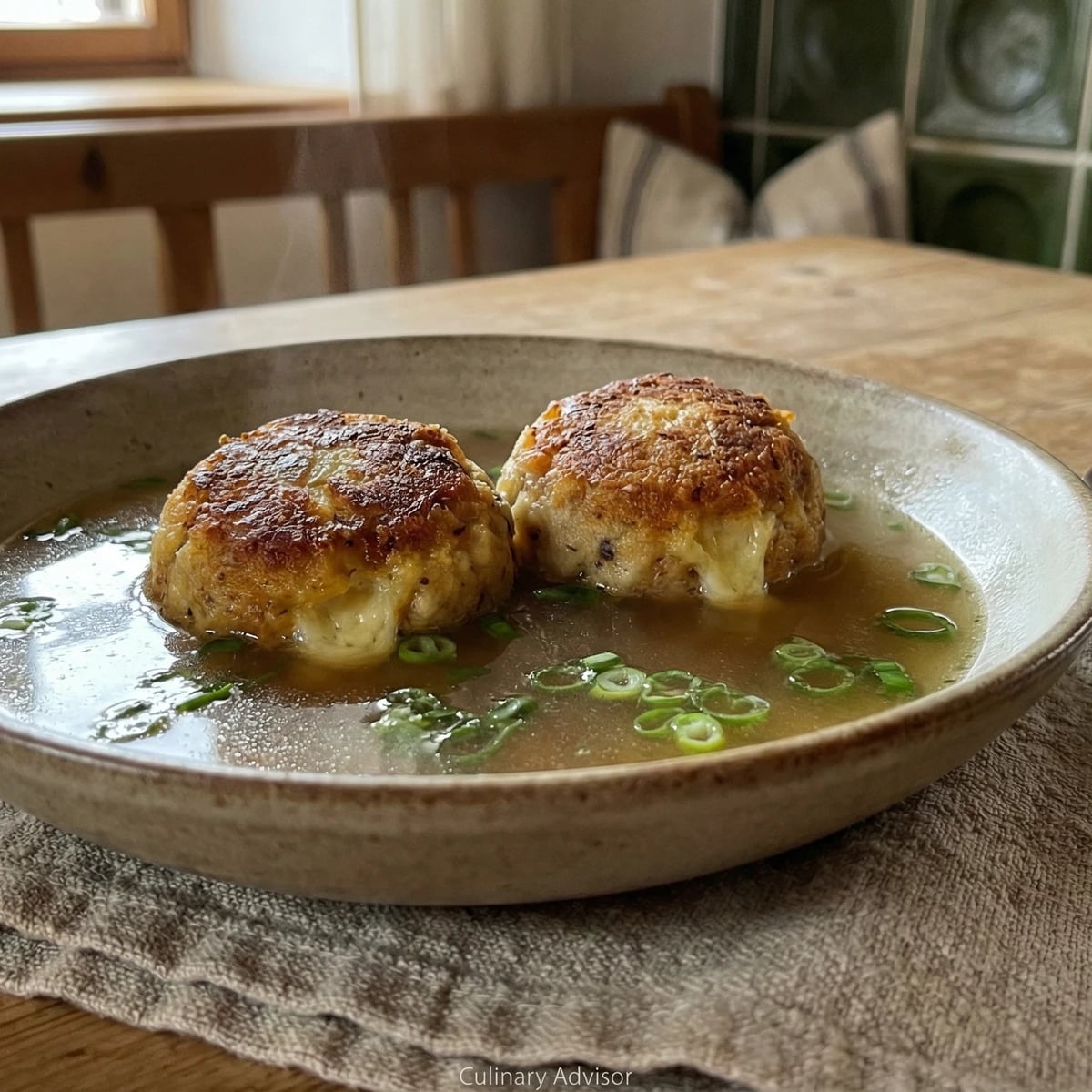Kaspressknödelsuppe