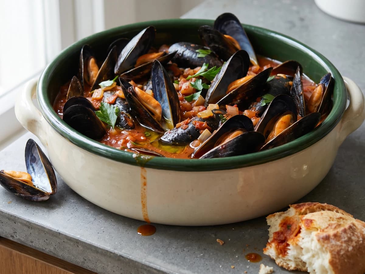 Mejillones a la Marinera - Chef Isabel