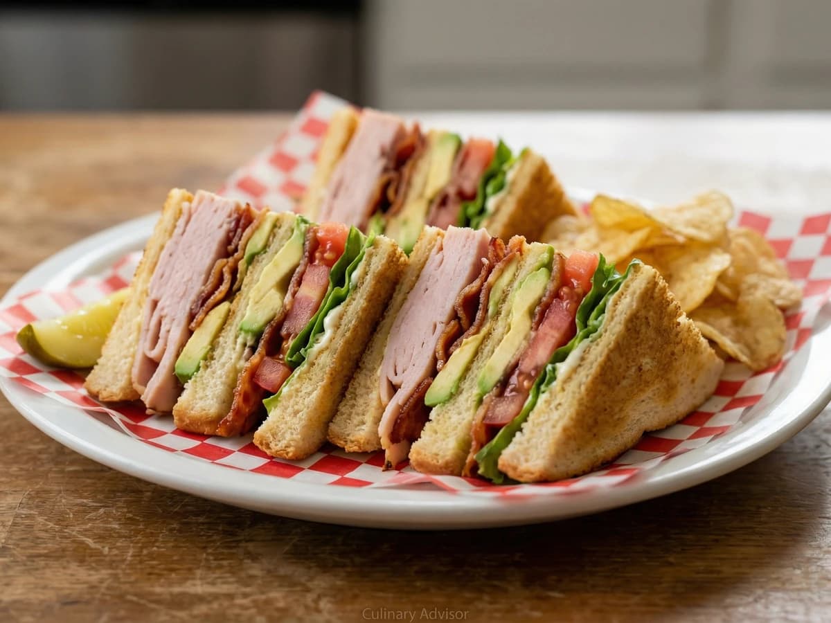 California Club Sandwich - Chef Dean