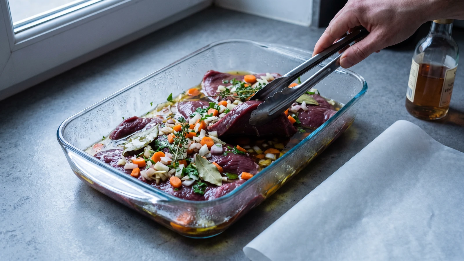 Raw Marinade for Butcher’s Meat or Venison