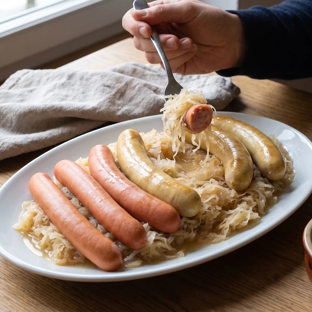 Saucisses de Francfort et de Strasbourg