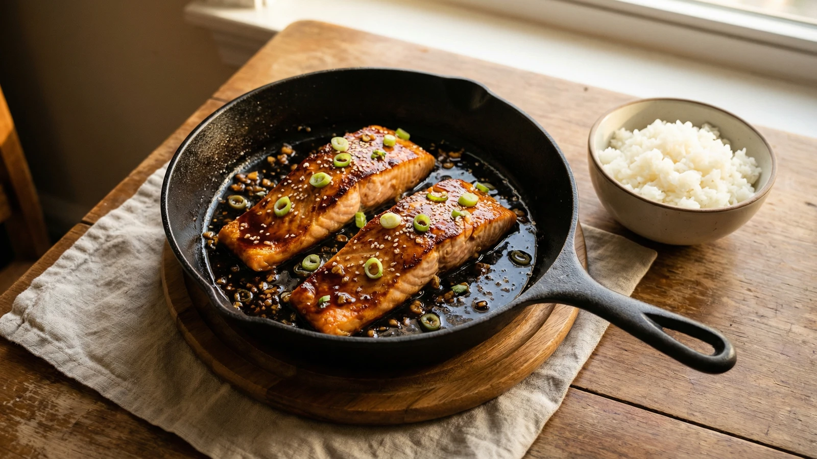 Honey Garlic Salmon