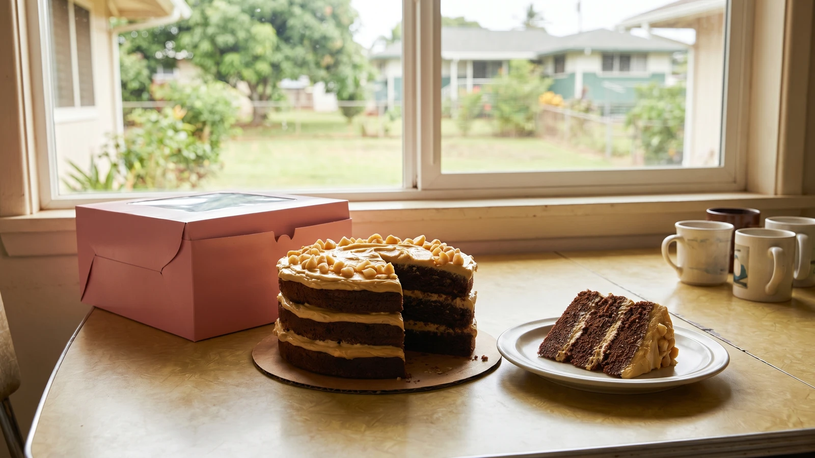 Hawaiʻi Local Chantilly Cake (Oʻahu Bakery Chocolate Chiffon)