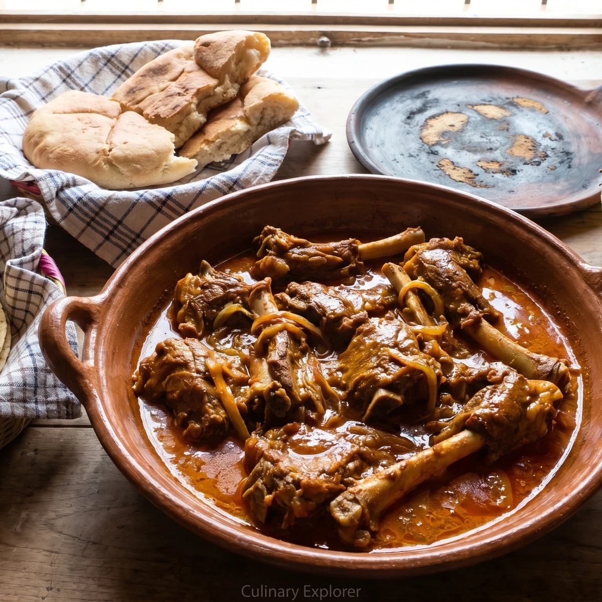 Cabrito al Azafrán de la Sierra Gorda