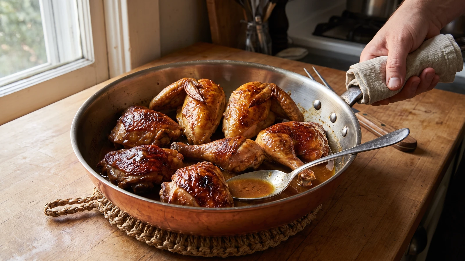 Poulets Sautés