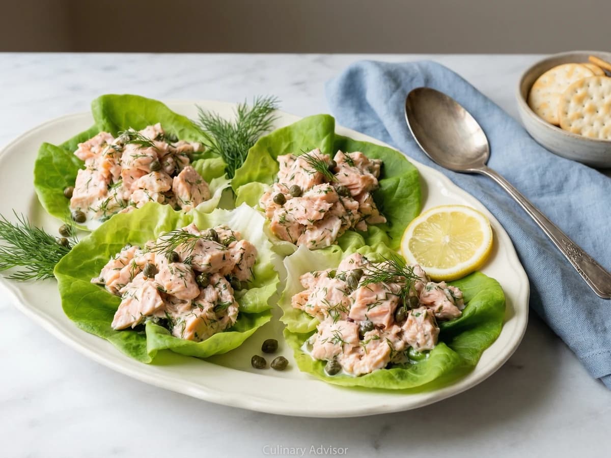 Dill Salmon Salad - Chef Dean