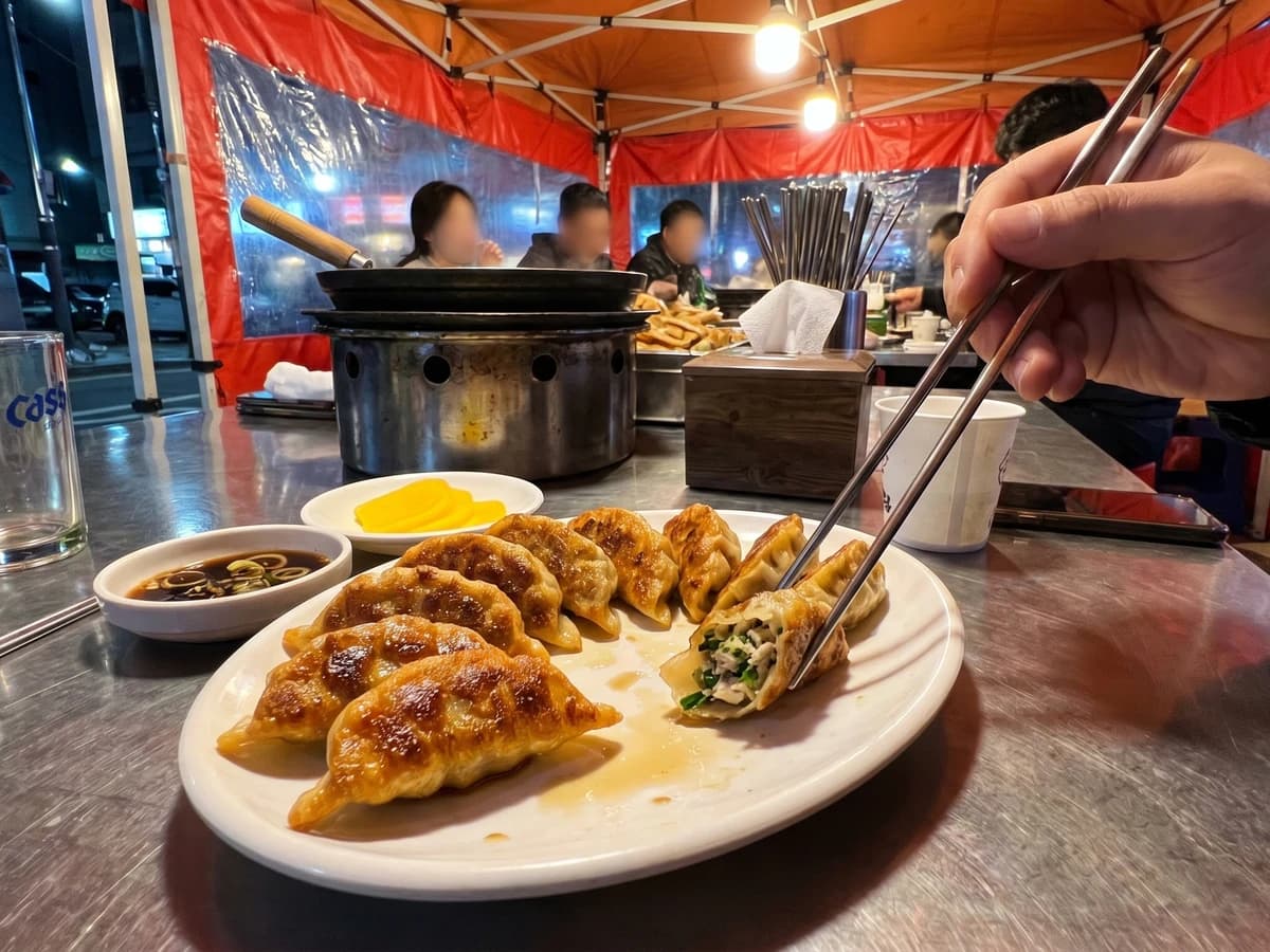 Gun-mandu (Pan-Fried Korean Dumplings)