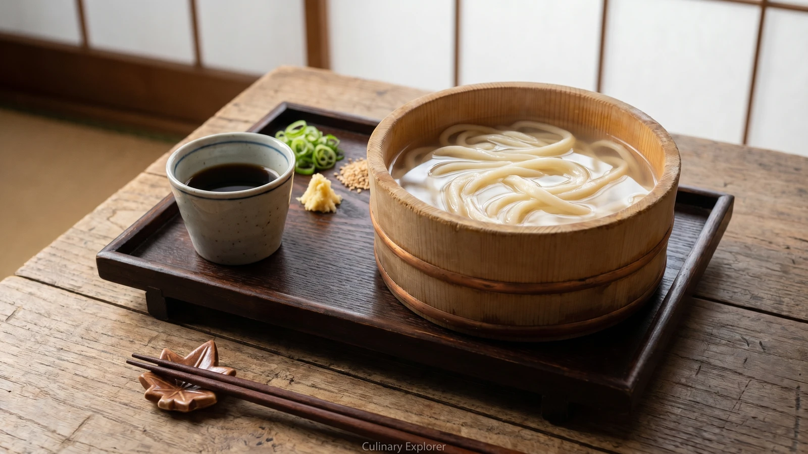 Kamaage Udon (釜揚げうどん)