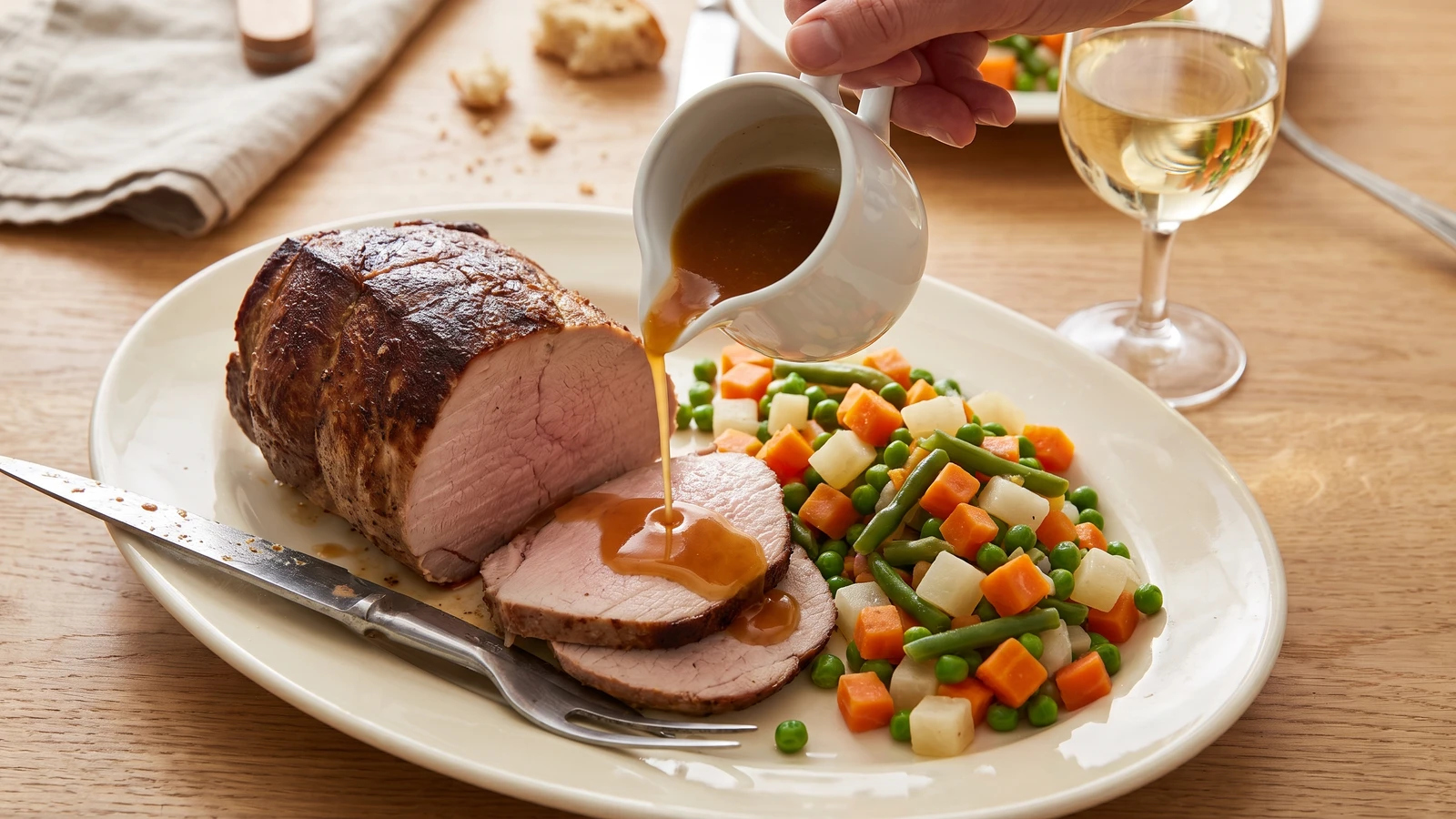 Adjuncts to Cushion of Veal