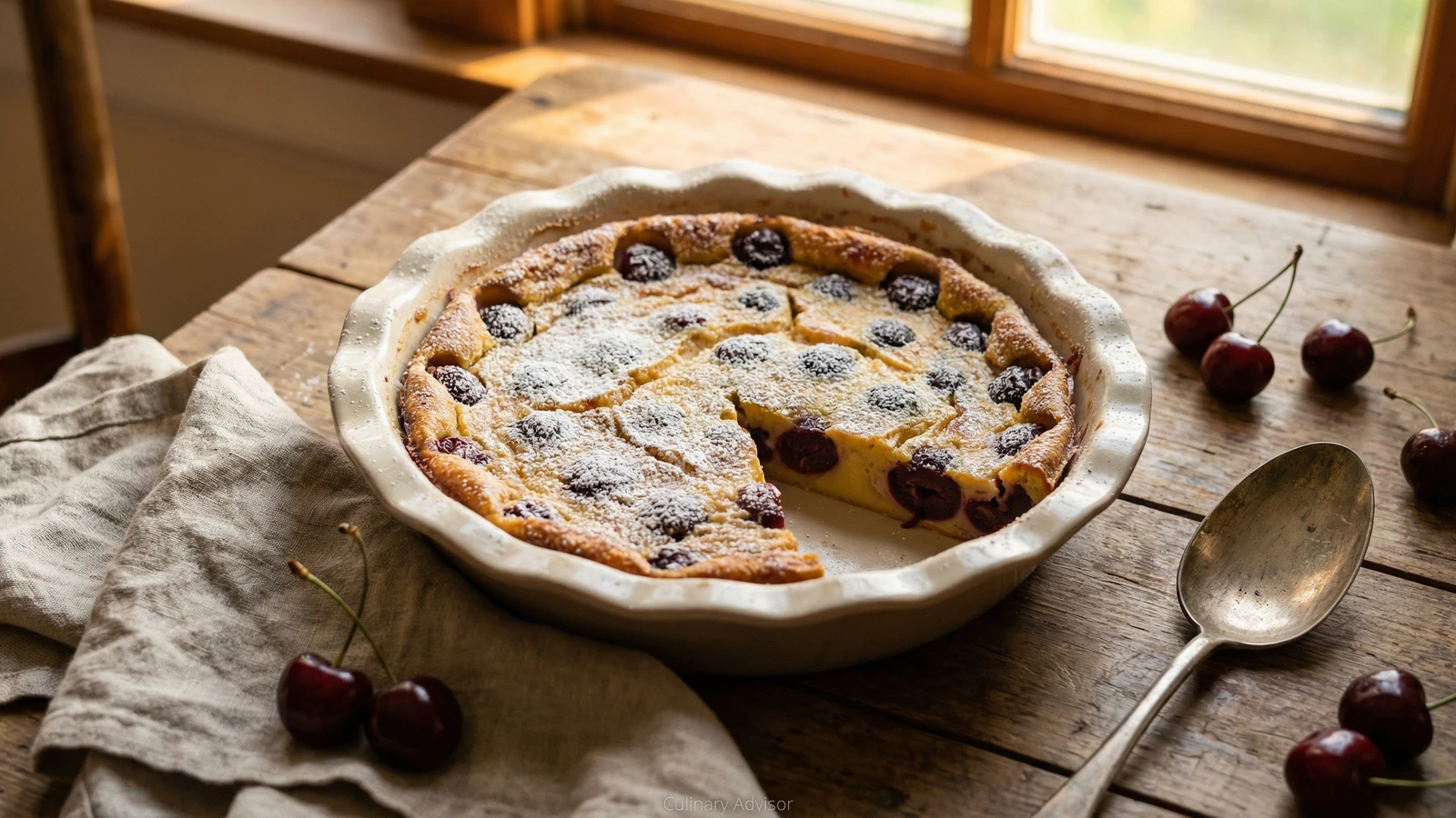 Limousin Cherry Clafoutis