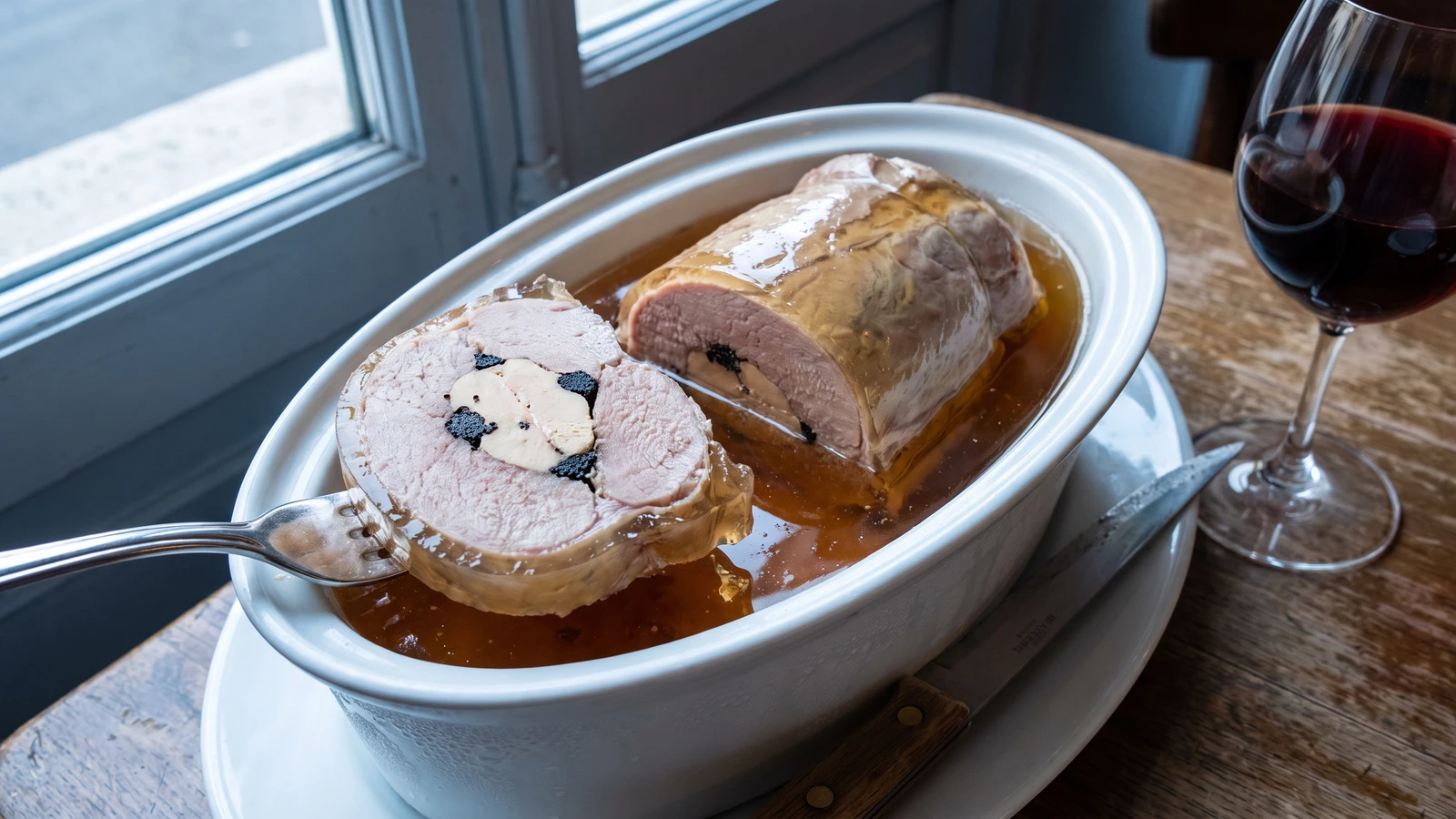 Selle d’Agneau de Lait Édouard Vii