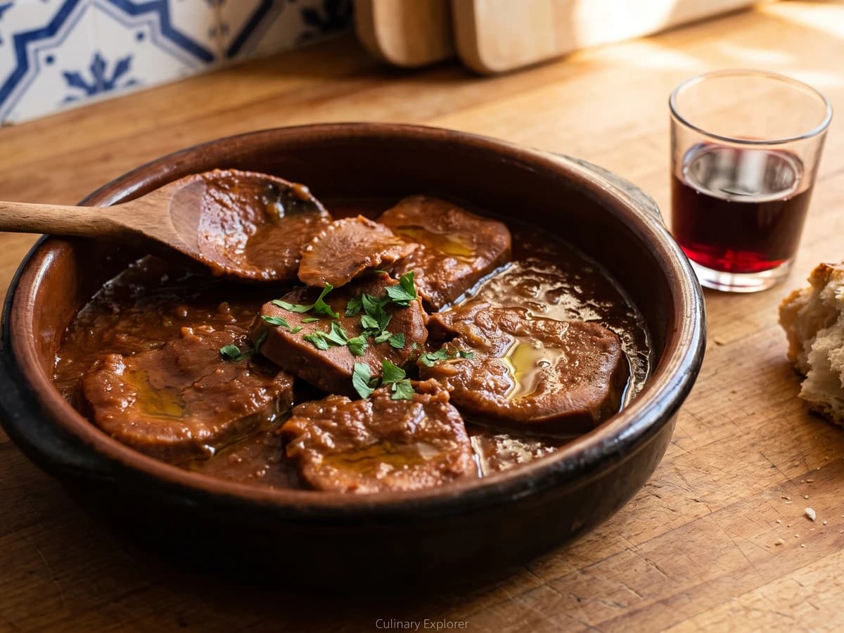 Lengua en Salsa Riojana - Chef Isabel