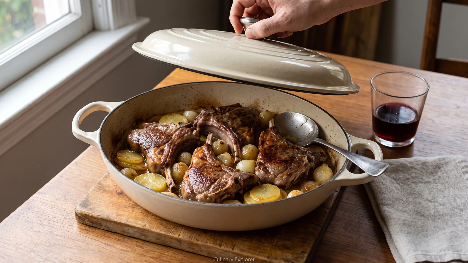 Côte de Veau à la Bonne Femme