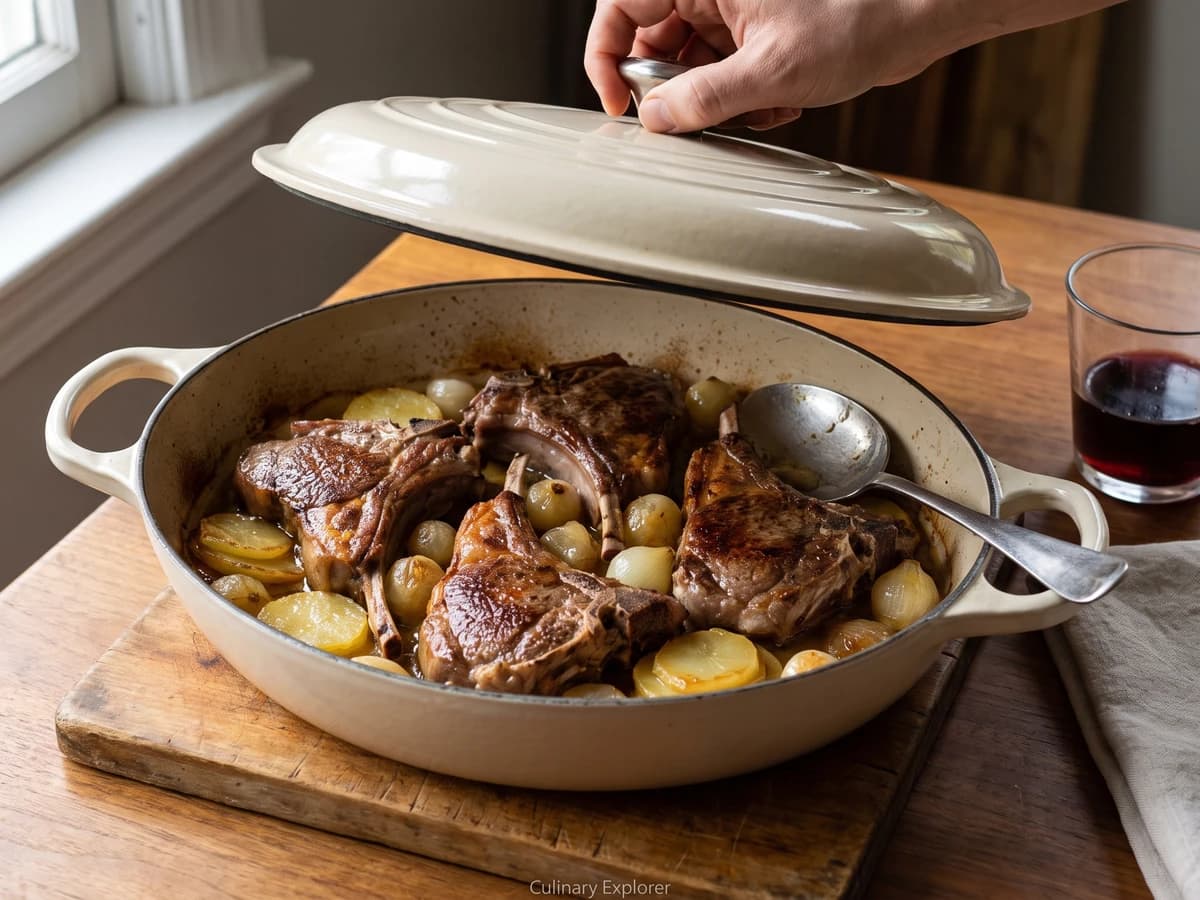 Côte de Veau à la Bonne Femme - Chef Juliette