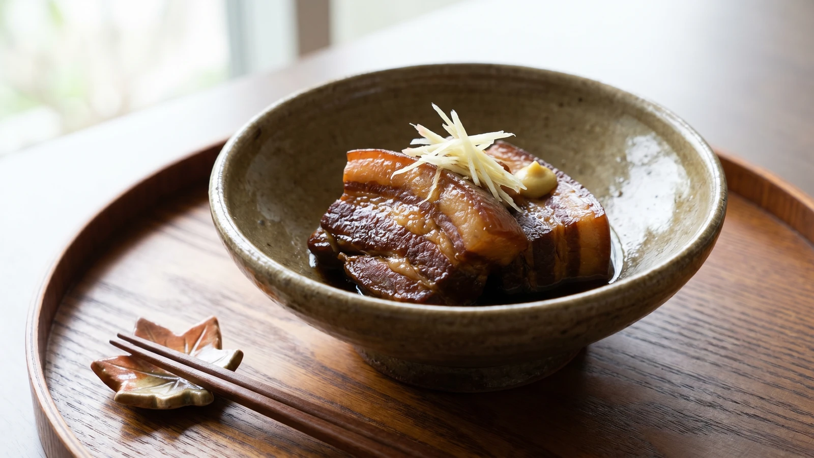 Okinawan Braised Pork Belly (ラフテー, Rafutē)