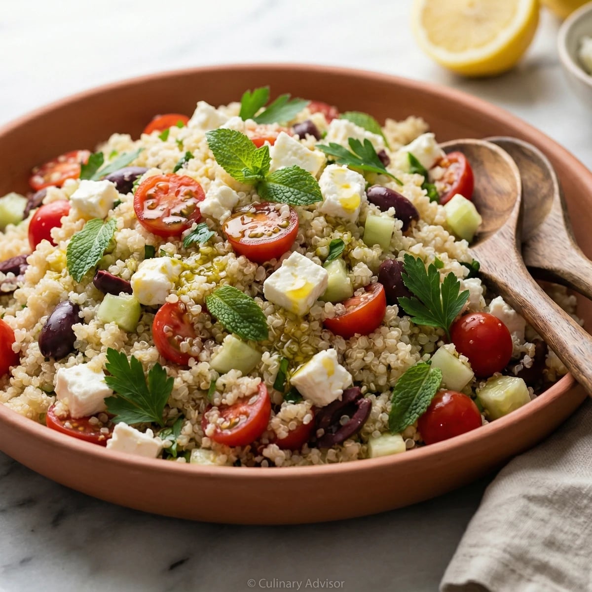 Mediterranean Quinoa Salad