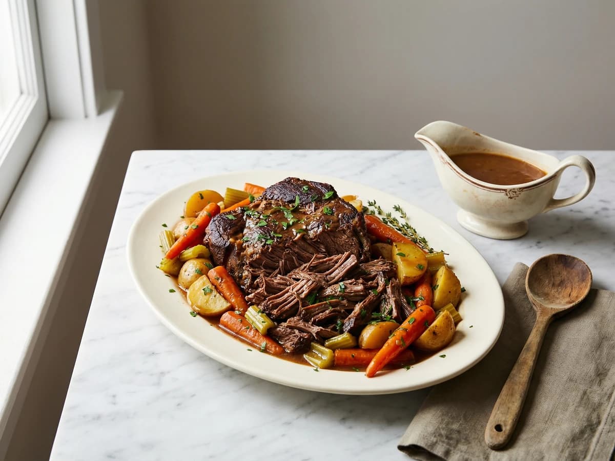 Sunday Pot Roast with Vegetables - Chef Dean