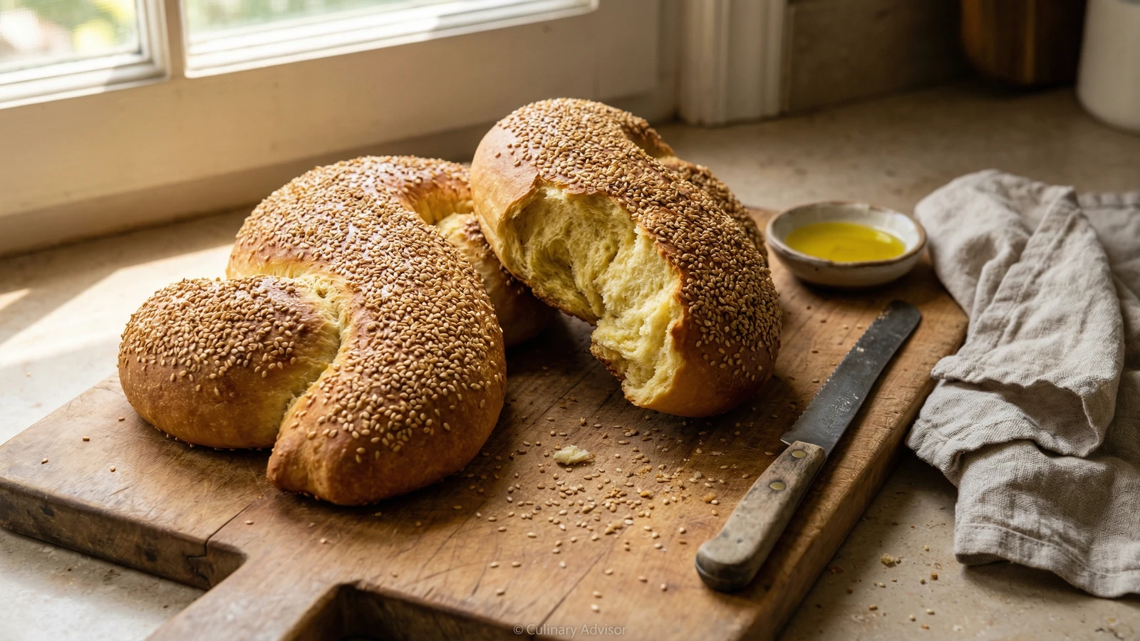 Pane Siciliano con Sesamo