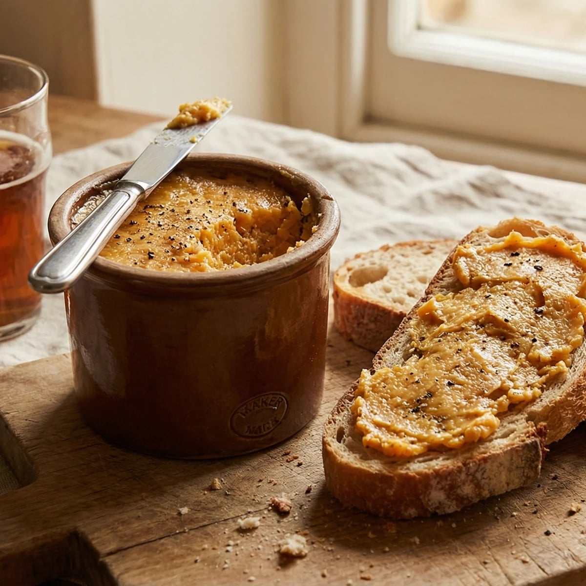 Potted Cheese with Ale