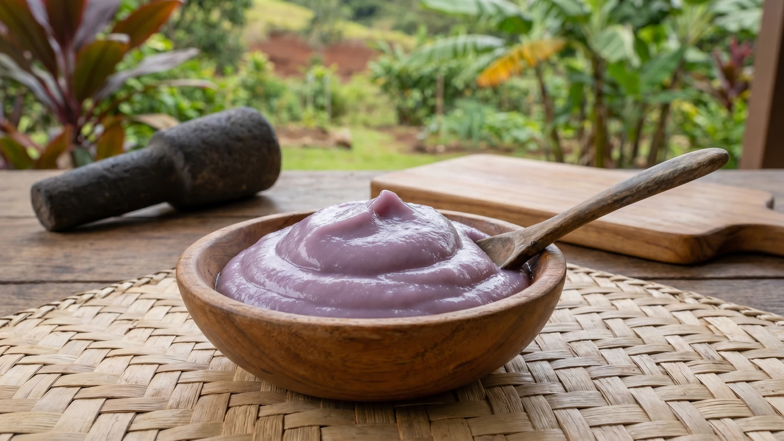 Poi ʻUala (Hawaiian Sweet Potato Poi)