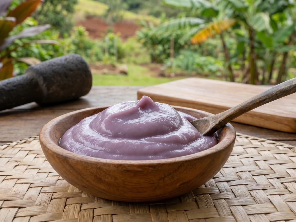 Poi ʻUala (Hawaiian Sweet Potato Poi) - Chef Makoa