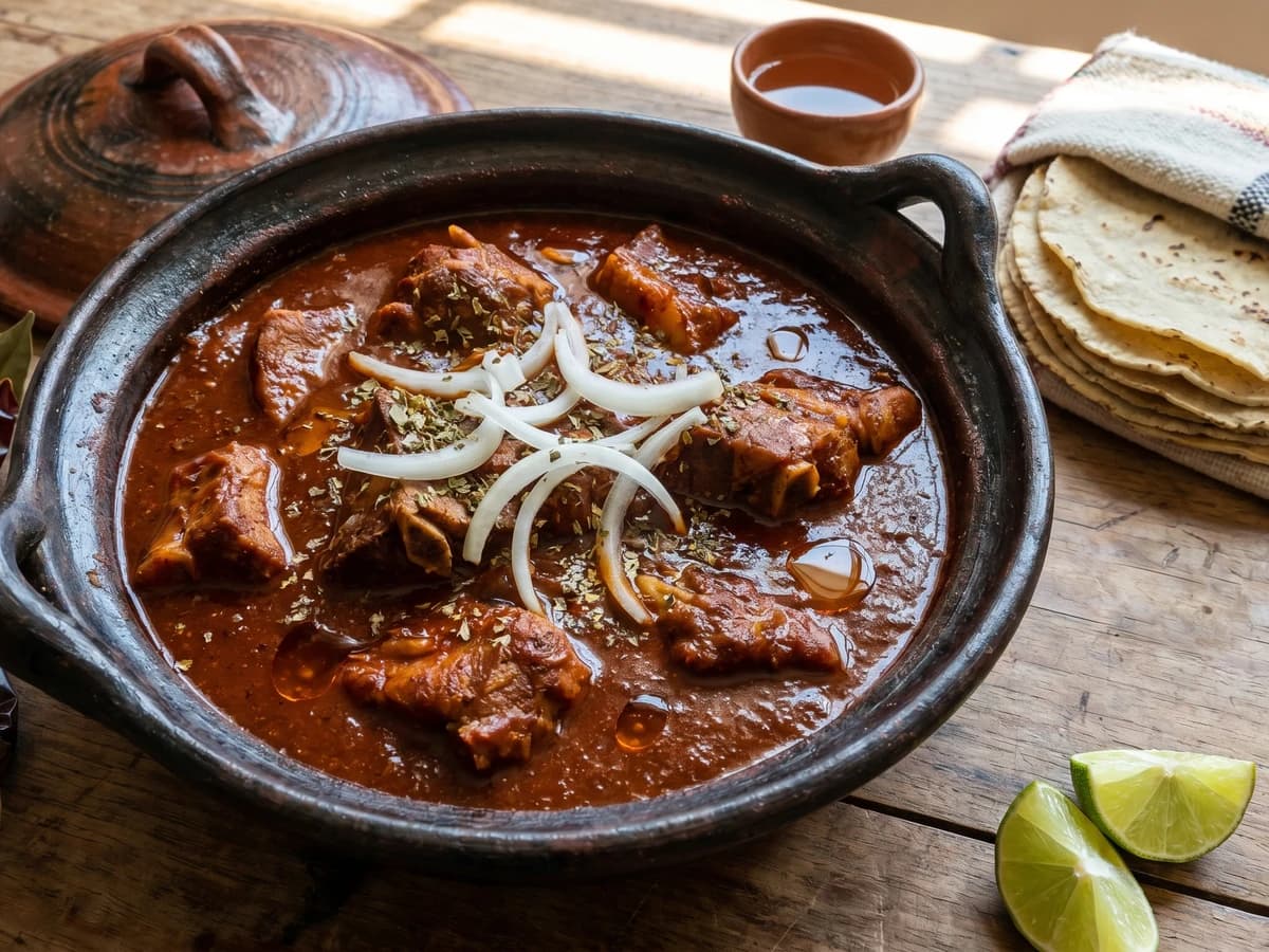 Chileajo de Cerdo Mixteco