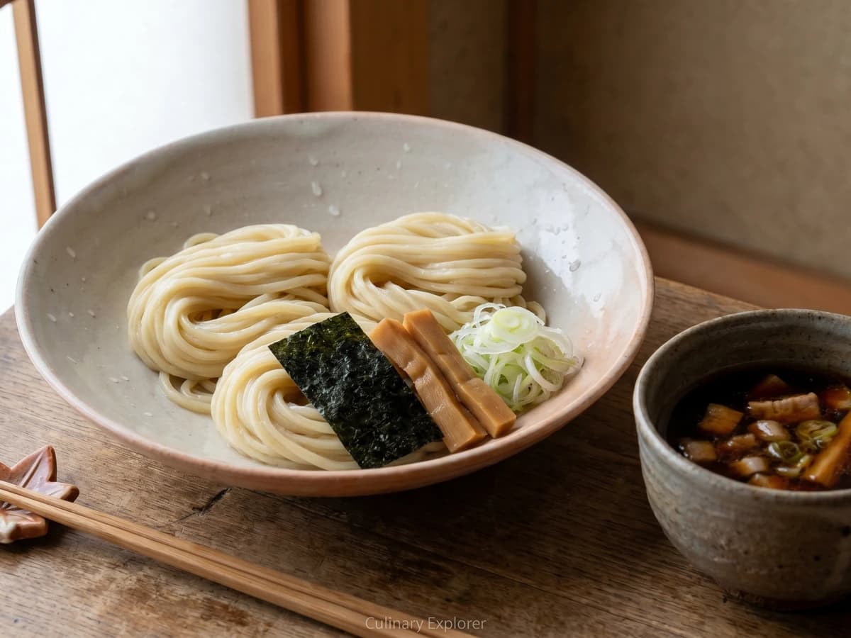 Tsukemen (つけ麺, dipping noodles) - Chef Takumi