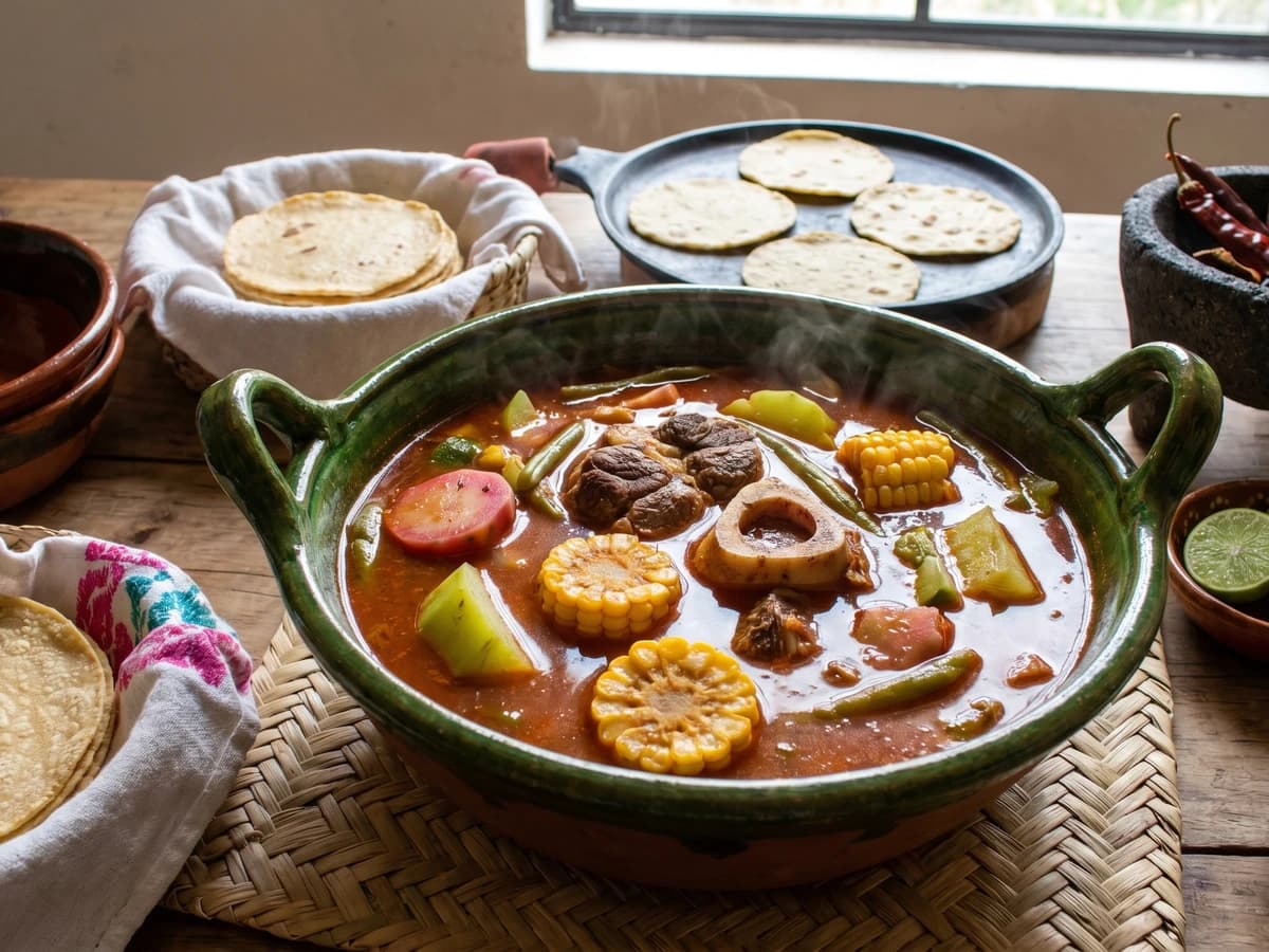 Michoacán-Style Mole de Olla