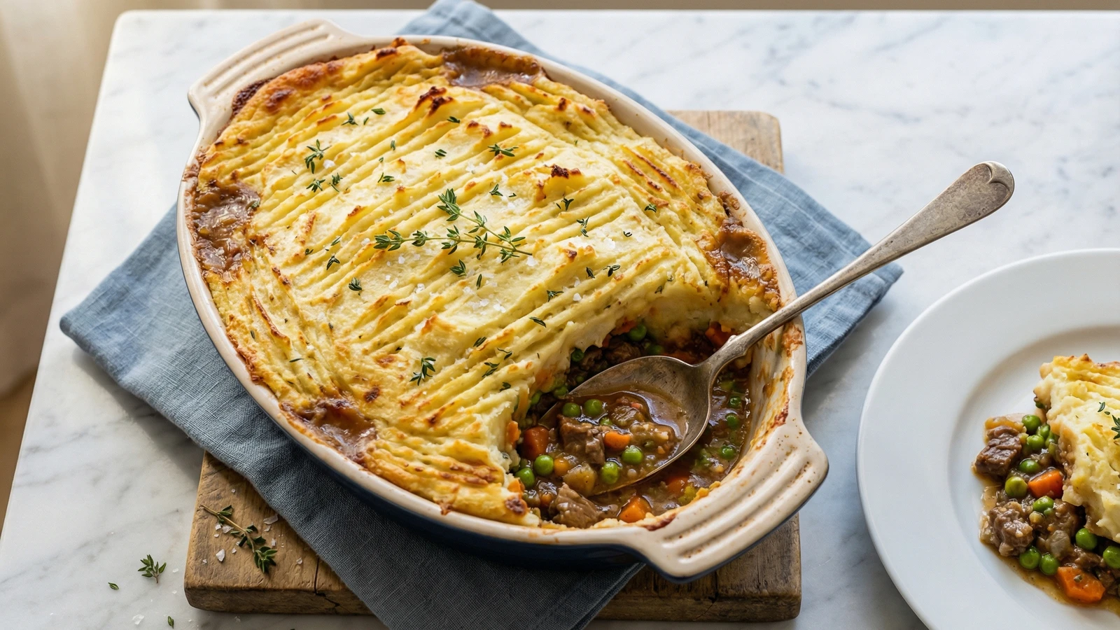 Shepherd's Pie with Mashed Potato Crust