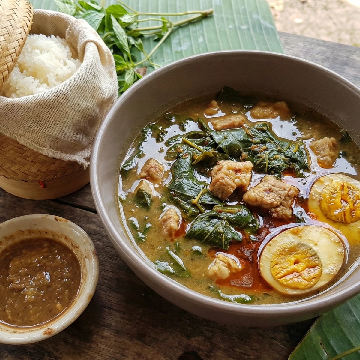 Cassia Leaf Curry (Gaeng Khi Lek)