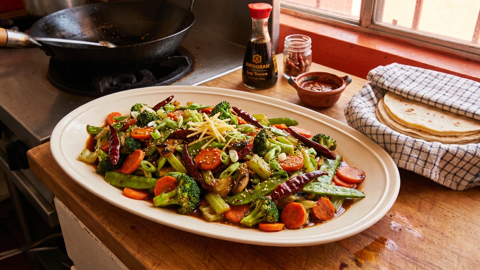 Chop Suey de Verduras Mexicalense