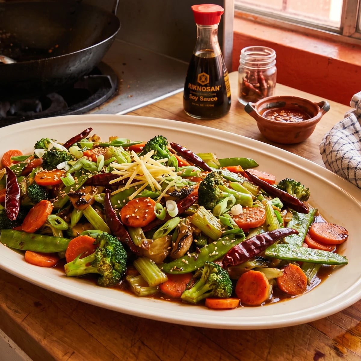 Chop Suey de Verduras Mexicalense