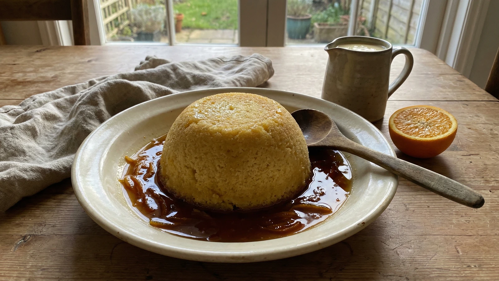 Steamed Marmalade Pudding