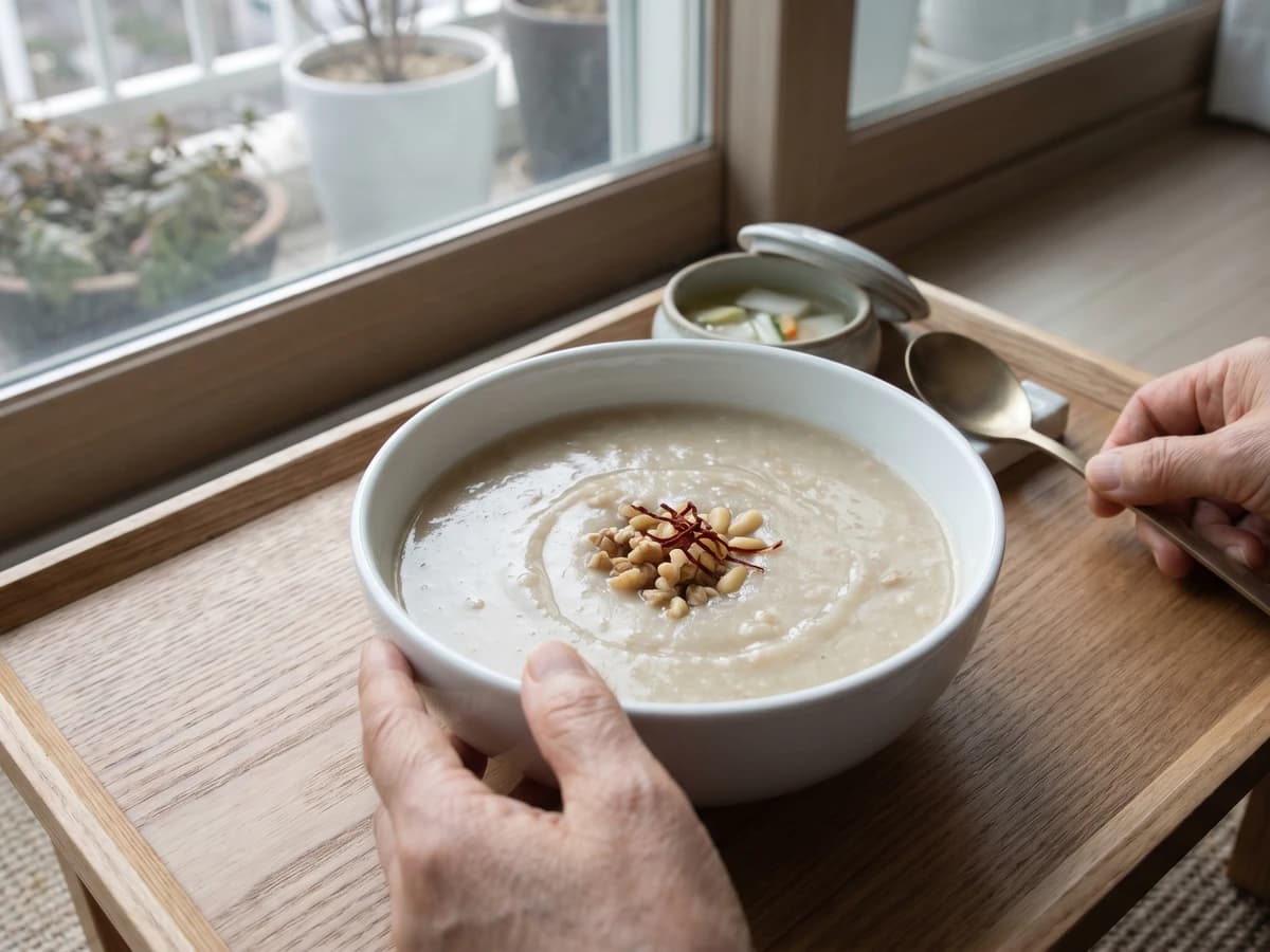 Hodu-juk (Walnut Porridge)