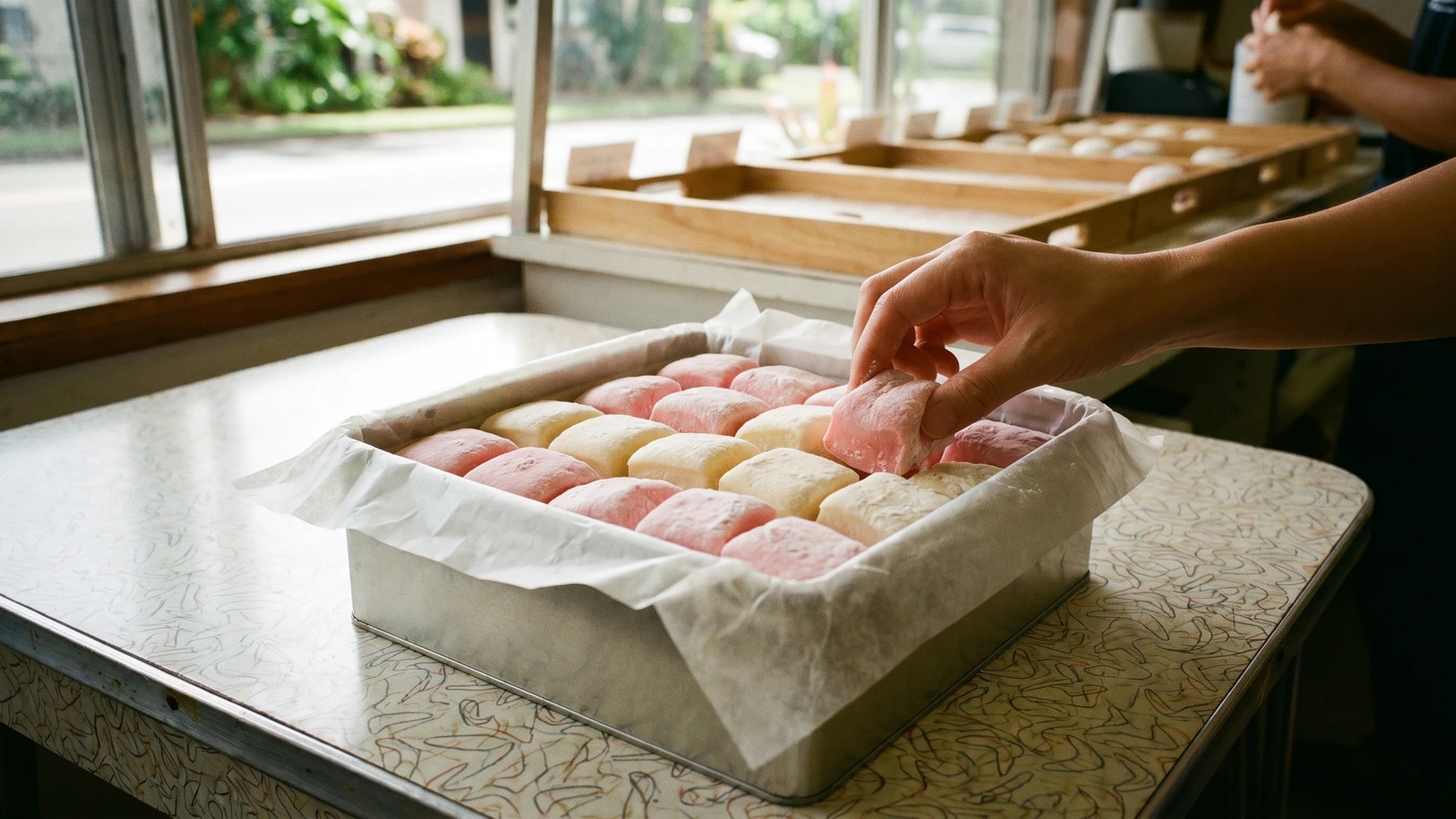 Chichi Dango (Hawaiʻi Local Mochiko Candy for Girls' Day)