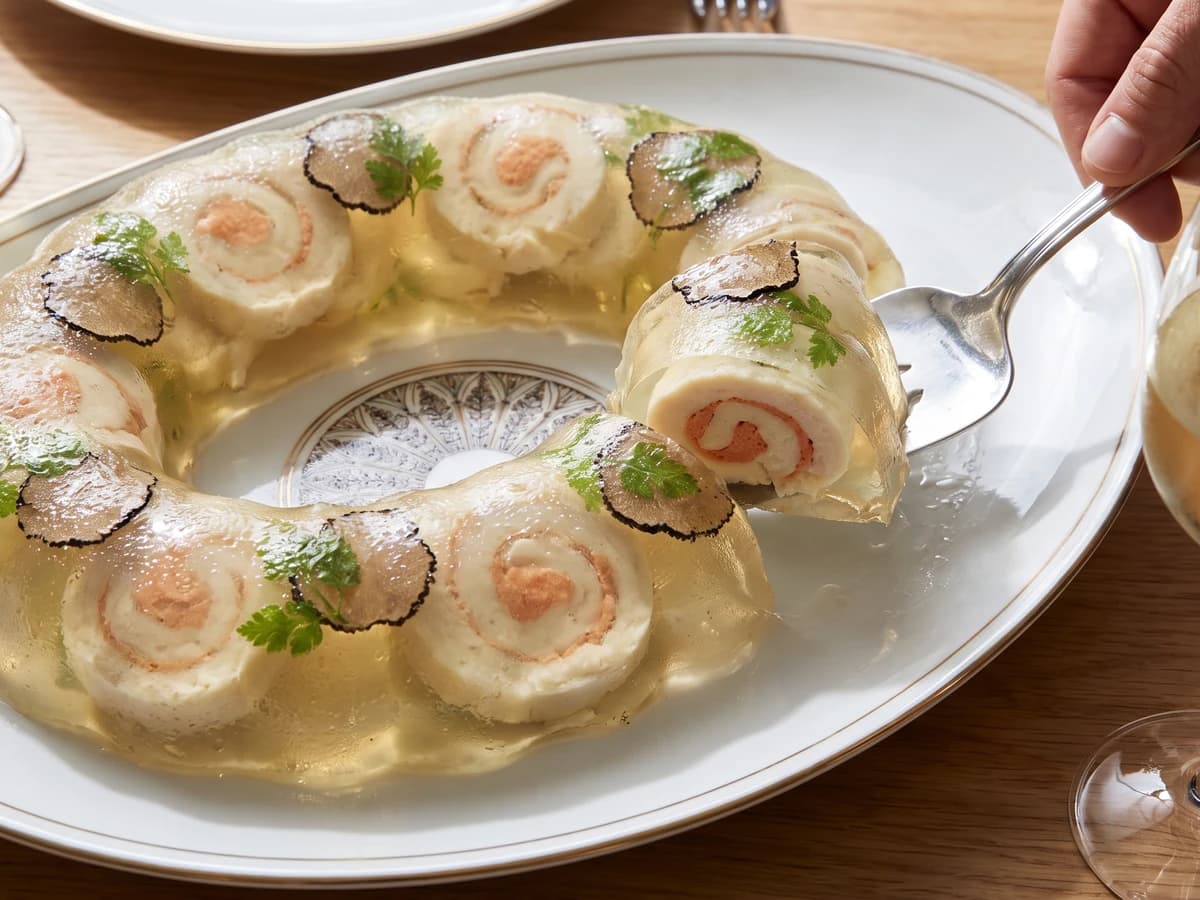 Another Method of Preparing Aspics de Filets de Soles - Chef Juliette
