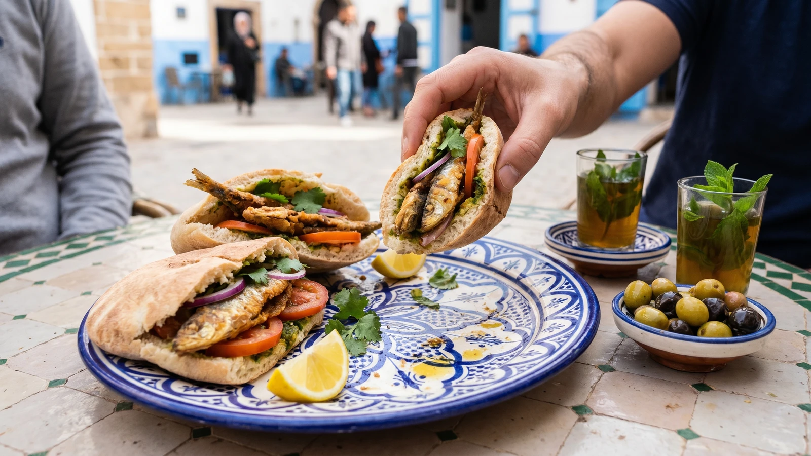 Sandwich de Sardines (Hout Quari)
