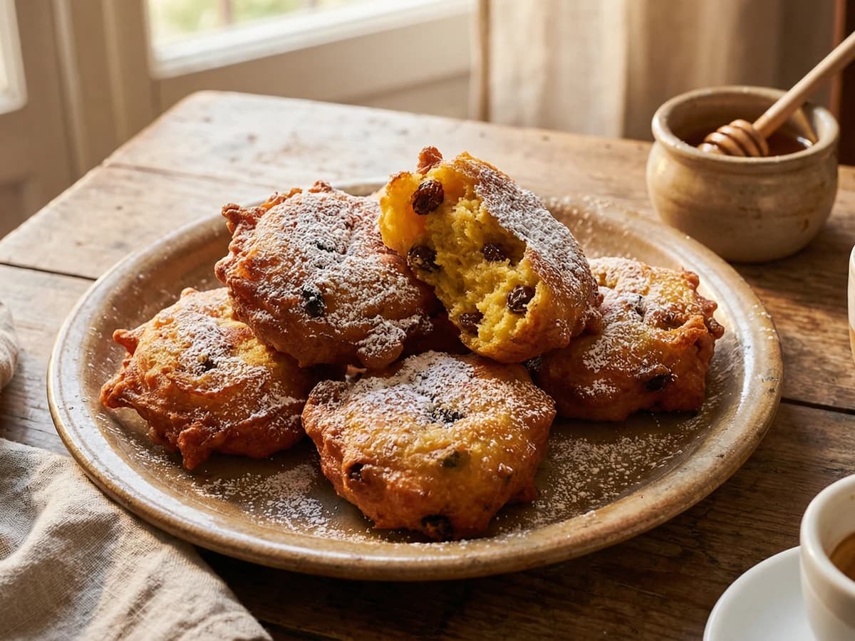 Frittelle di Polenta Dolci