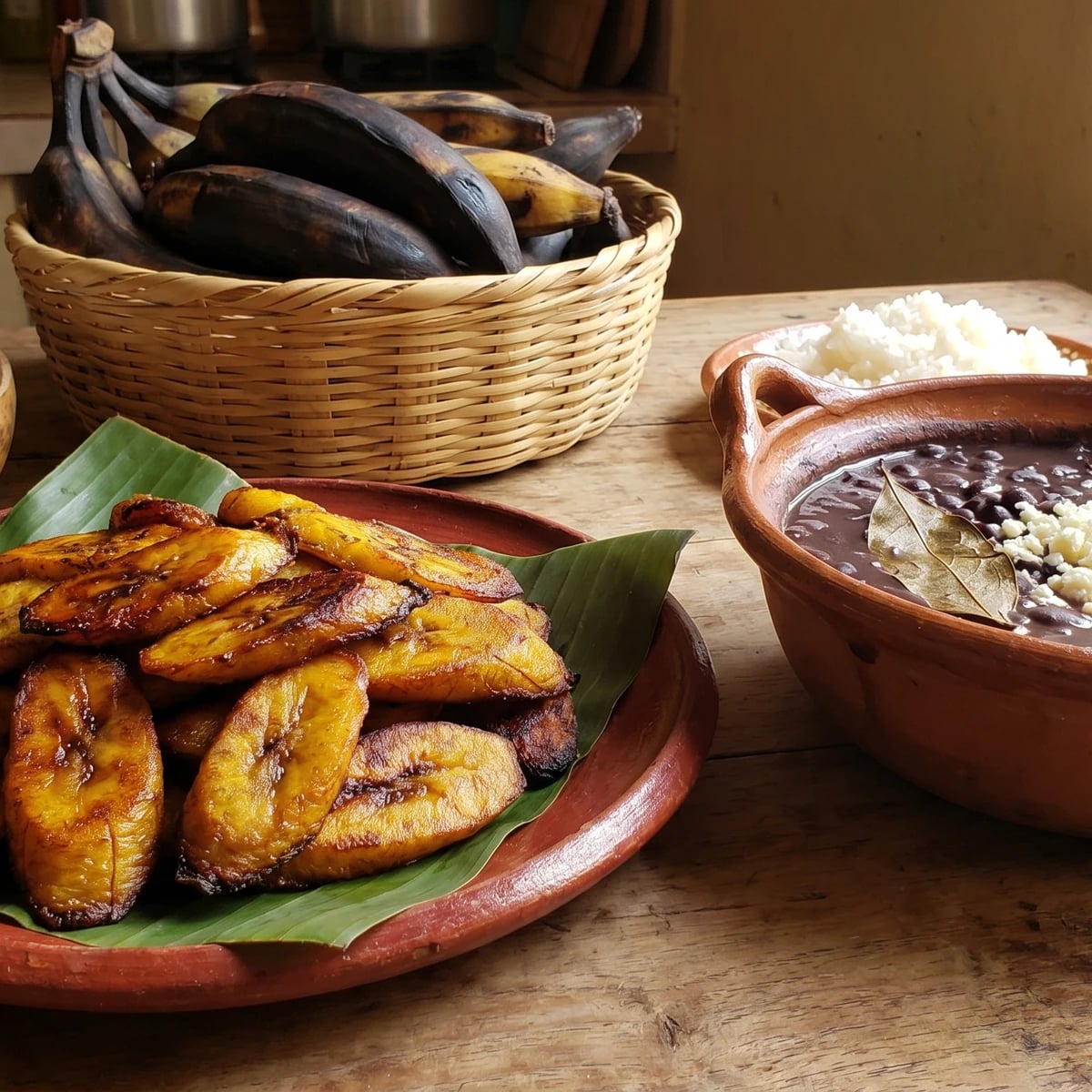 Plátano Macho Frito Maduro