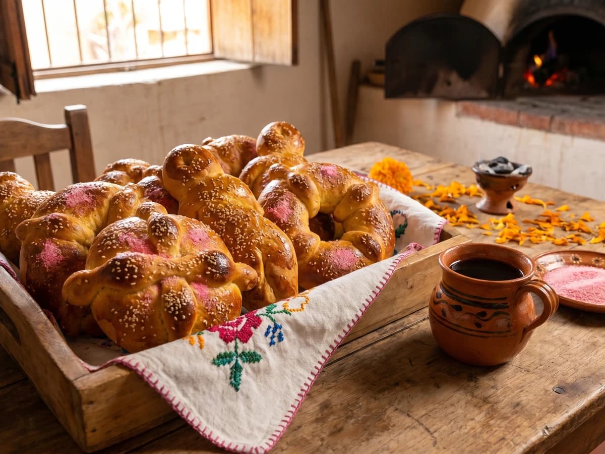Pan de Muerto Ánimas Guanajuatense - Chef Lupita