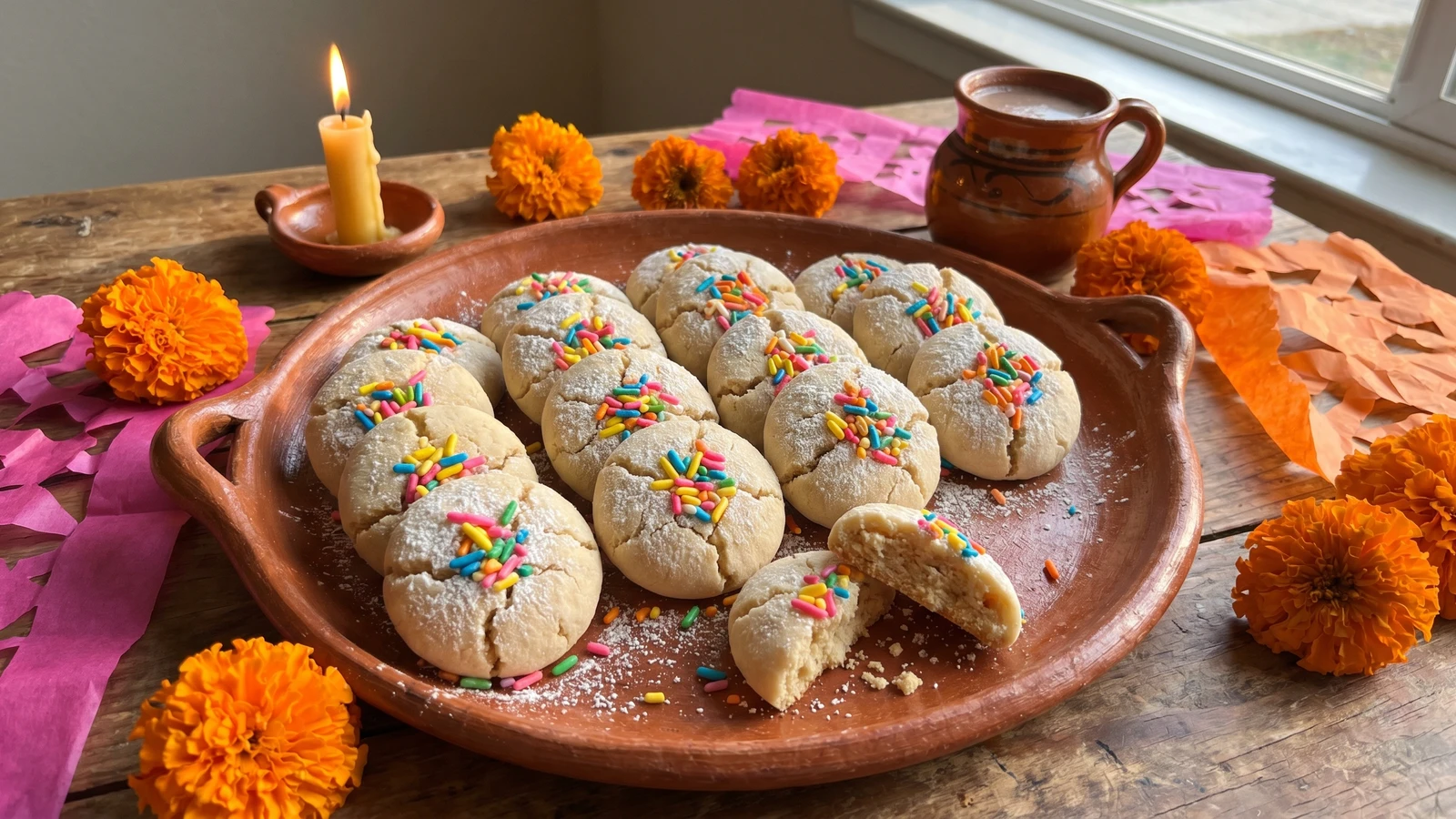 Polvorones Ticuleños de Hanal Pixán