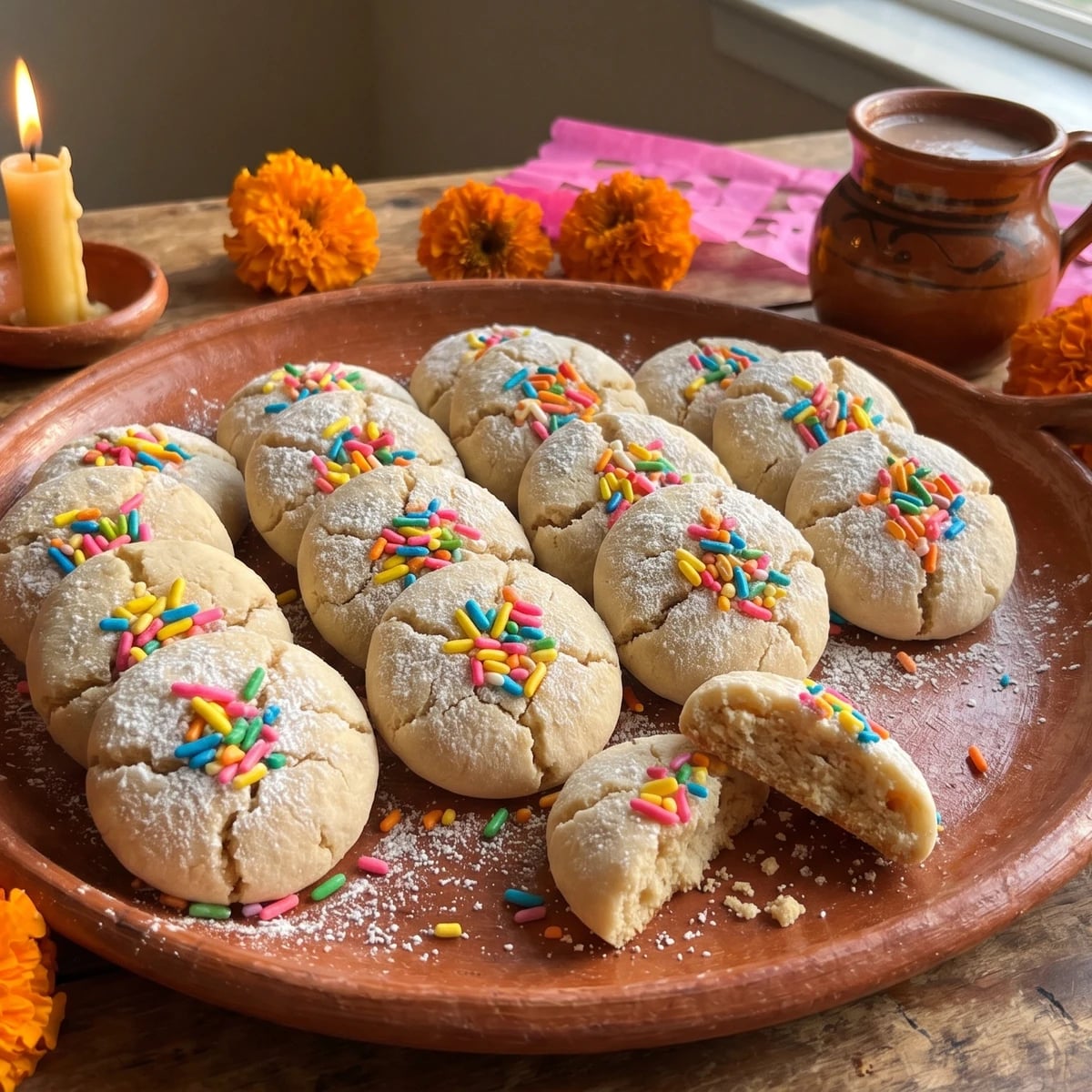 Polvorones Ticuleños de Hanal Pixán