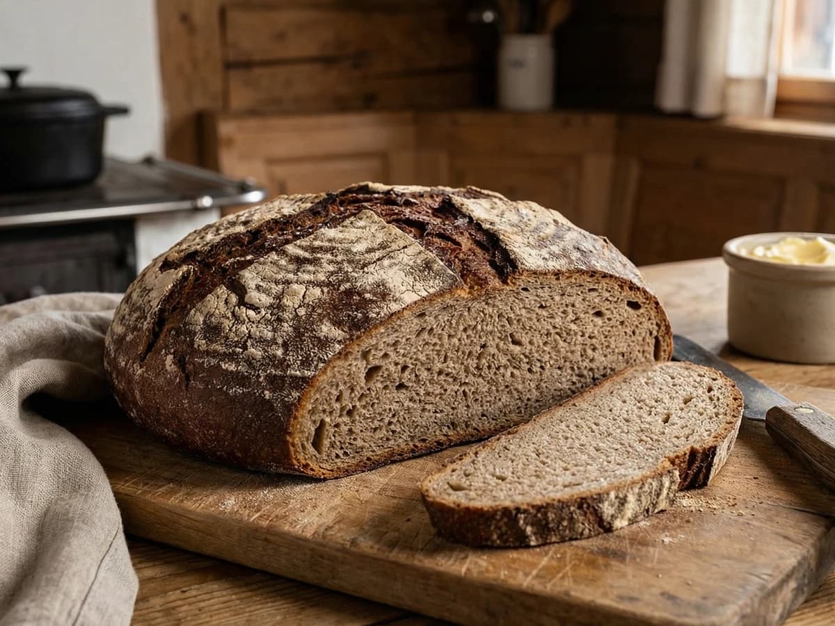 Lesachtaler Brot (Wood-Fired Heritage Bread)
