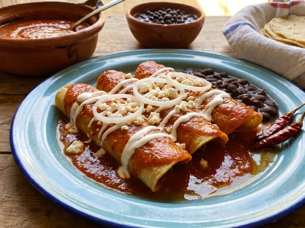 Enchiladas Veracruzanas