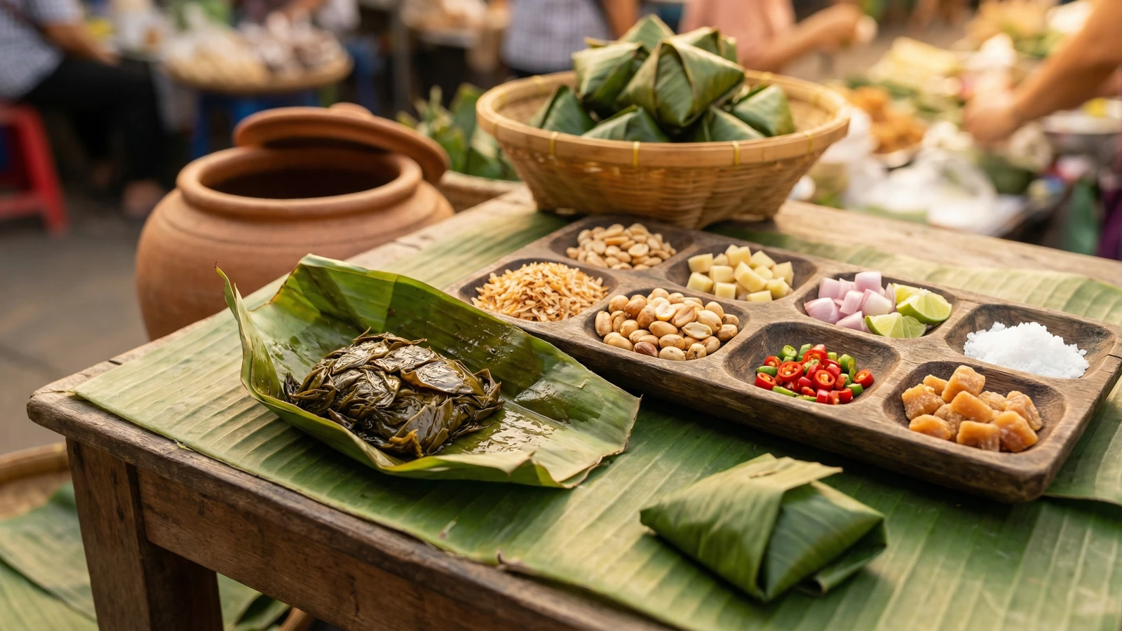 Fermented Tea Leaf Chew (Miang, เมี่ยง)