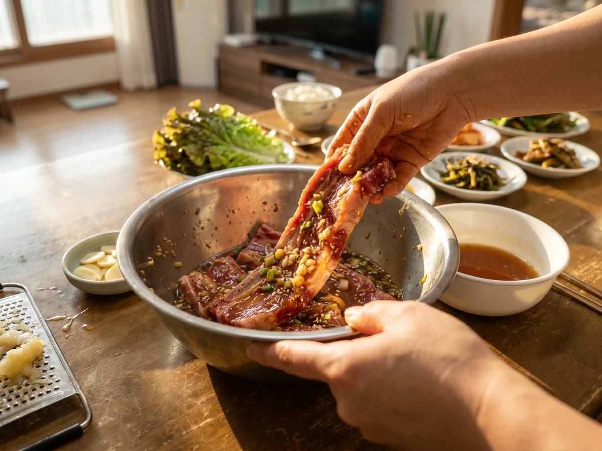 Galbi Marinade (Short Rib Marinade) - Chef Jeong-sun