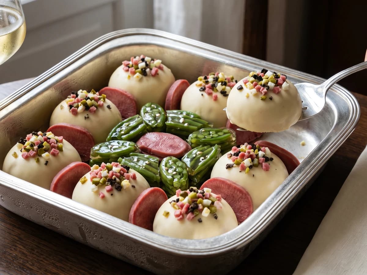 Poularde en Chaud-froid à l’Écossaise