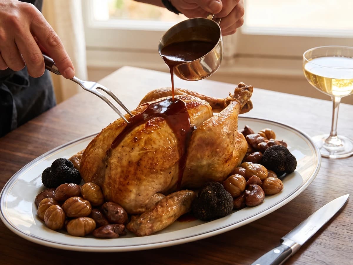 Poularde à la Gastronome - Chef Juliette